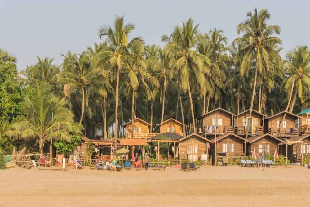Agonda Beach Explore South Goa’s serene beaches with a reliable Goa sightseeing taxi Reserve now