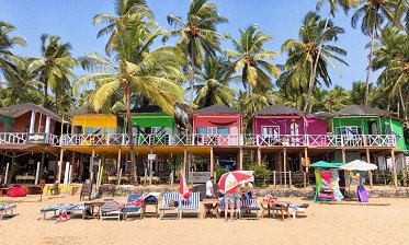 Palolem Beach Visit South Goa’s paradise with a reliable Goa sightseeing taxi Call now
